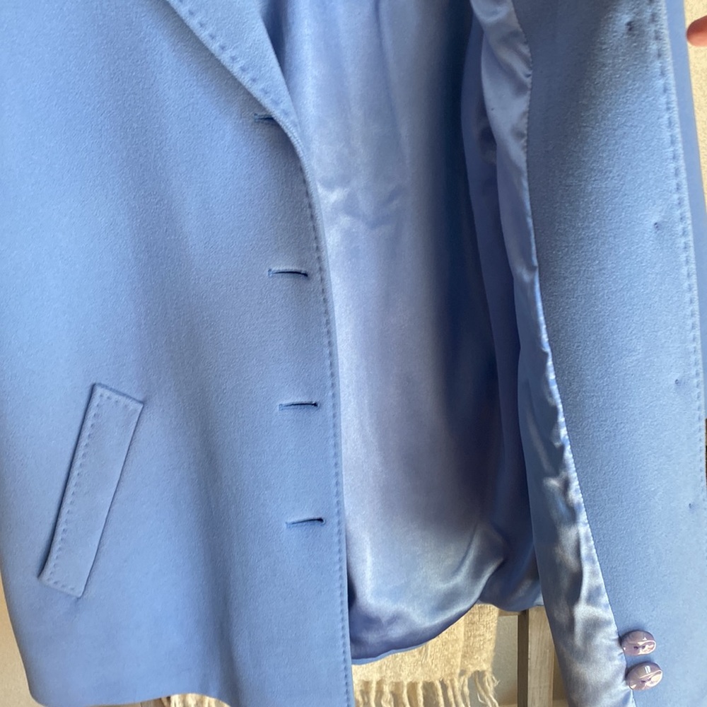 Pendleton Lamb’s Wool Blue Blazer Jacket. - image 3